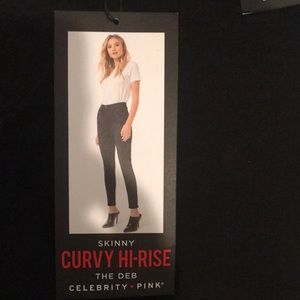 Celebrity Pink Curvy Hi-Rise “The Deb” Black Jeans! Beautiful and Sexy looking!